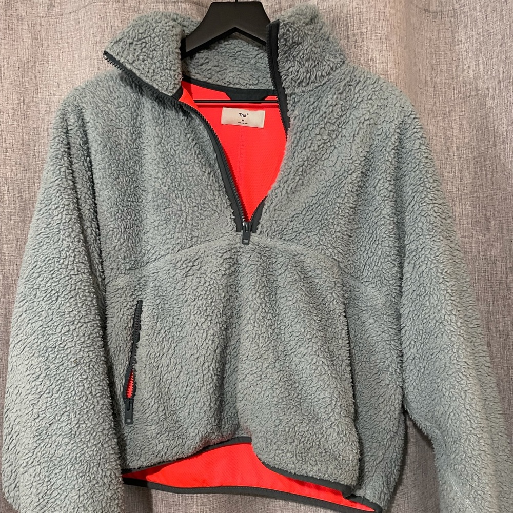 TNA Sherpa quarter zip